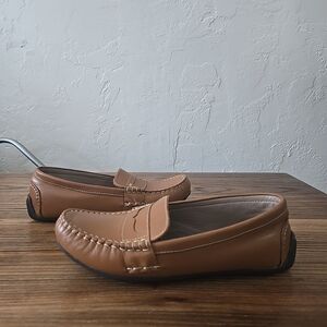 POLO RALPH LAUREN  Size 5.5 Brown Comfort School Shoes WENZHOU